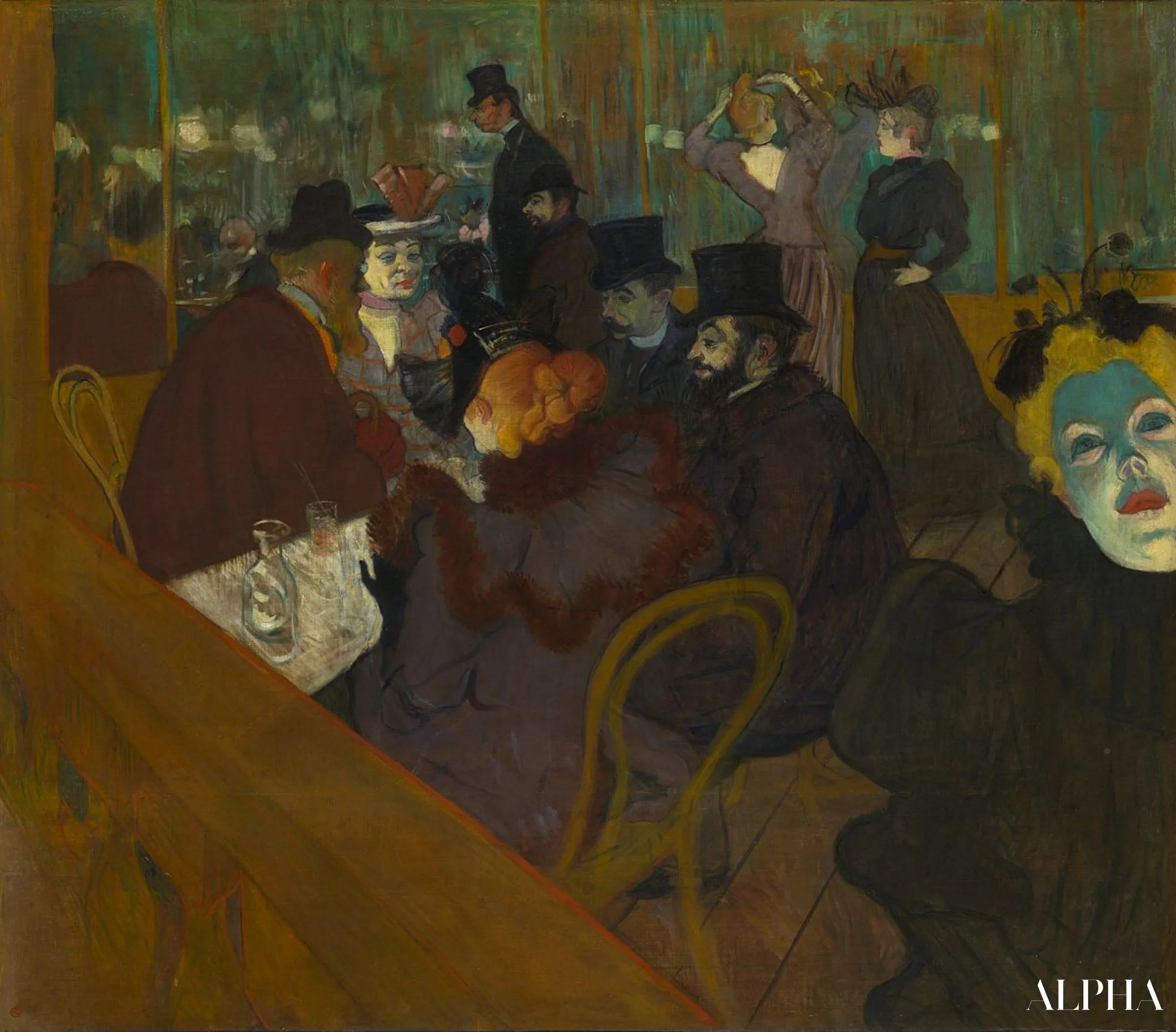 150 Kuuluisat maalaukset Henri de Toulouse-Lautrecilta