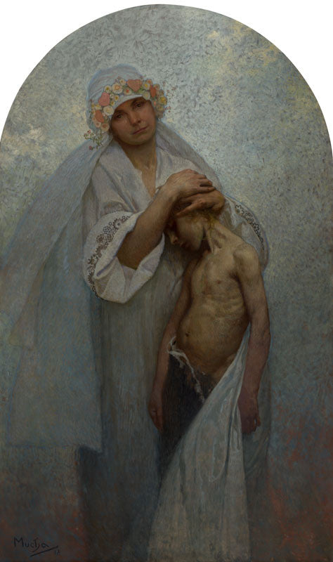 Tšekkiläinen sydän - Alphonse Mucha