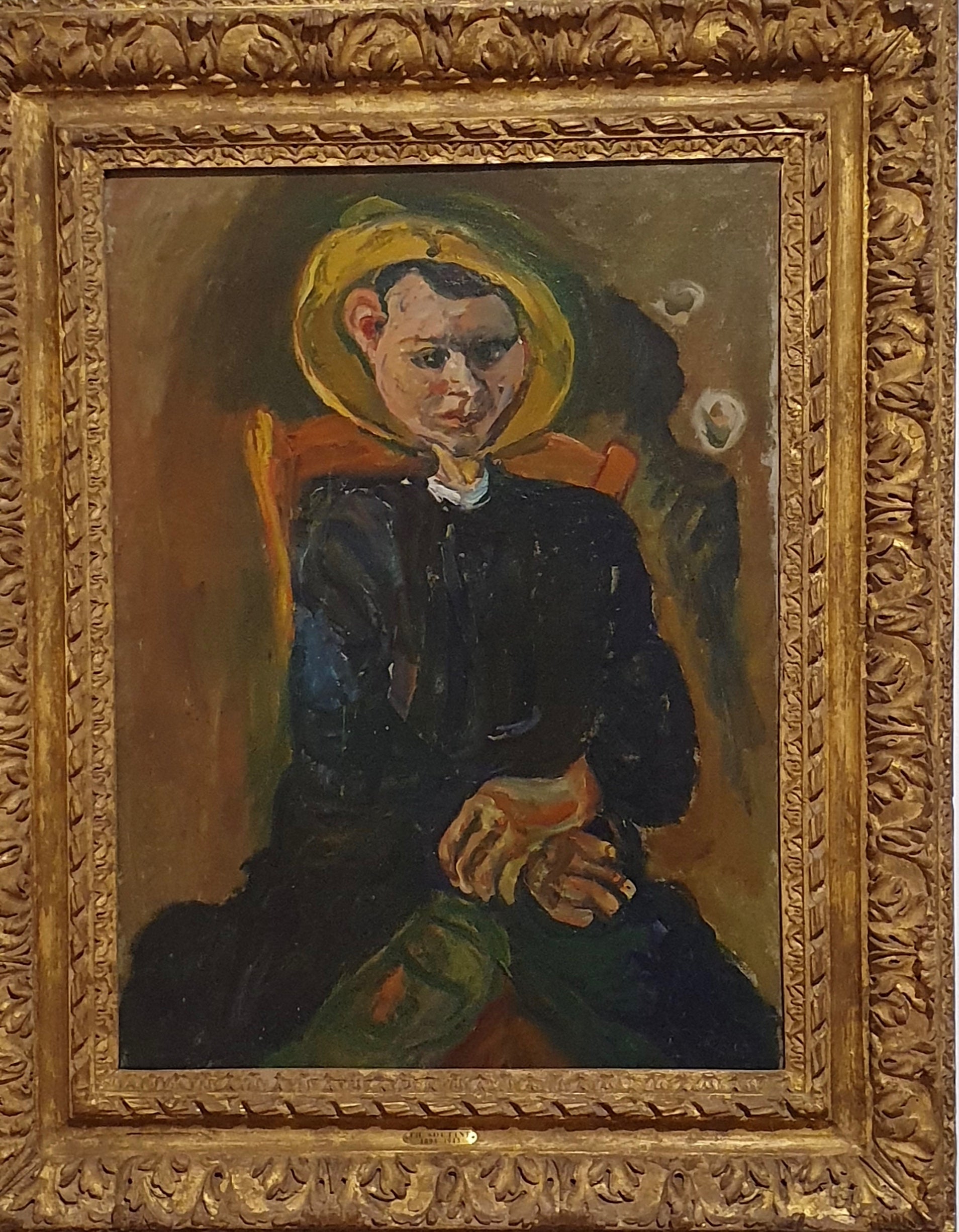 Le petit garçon au chapeau jaune - Chaïm Soutine