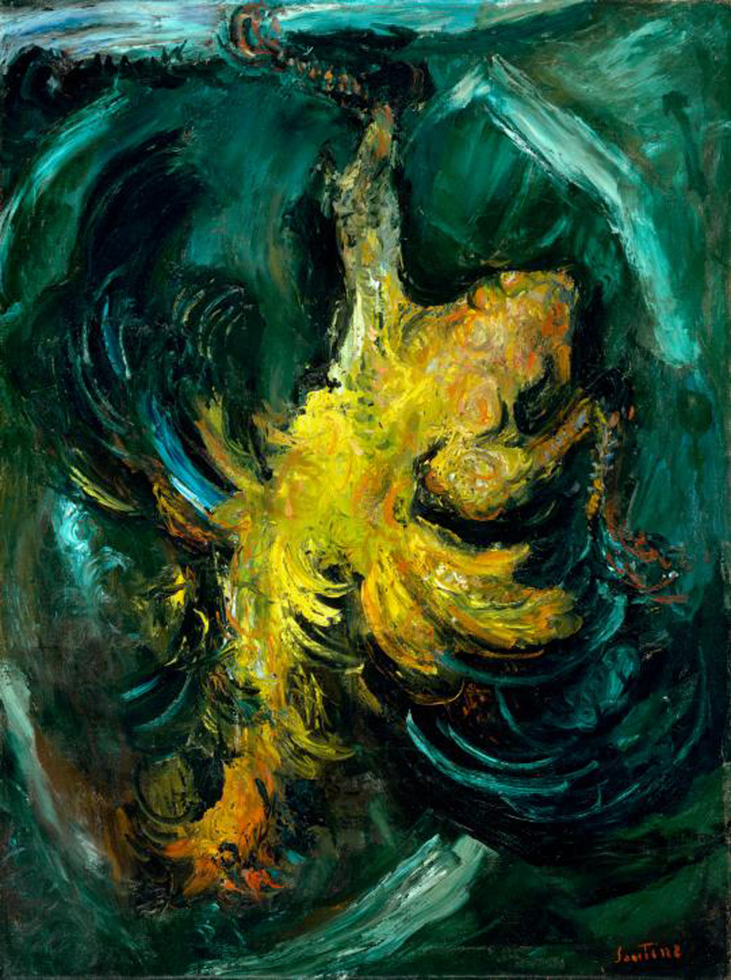 Le poulet - Chaïm Soutine