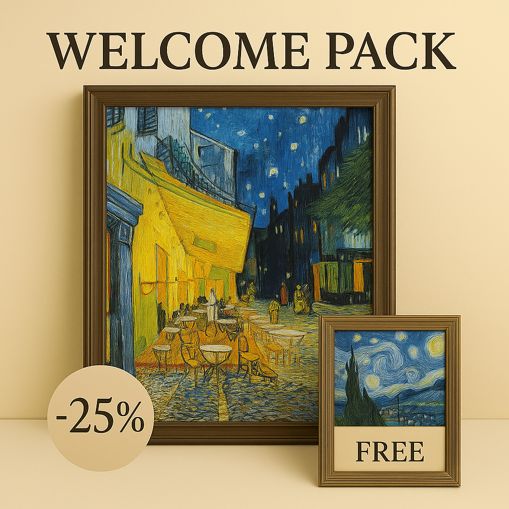 Tervetulopaketti Van Gogh