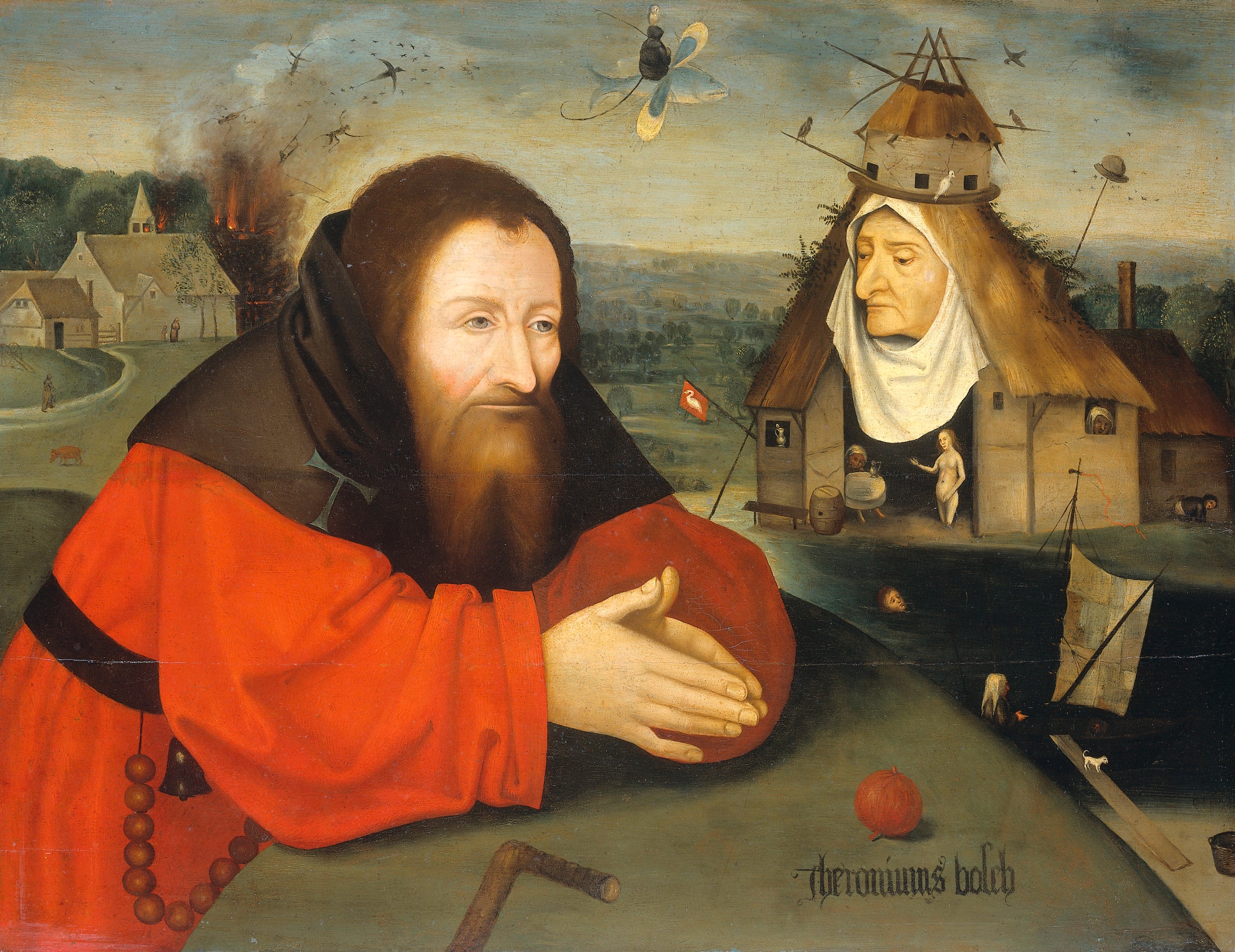 Pyhän Antonin kiusaus - Hieronymus Bosch