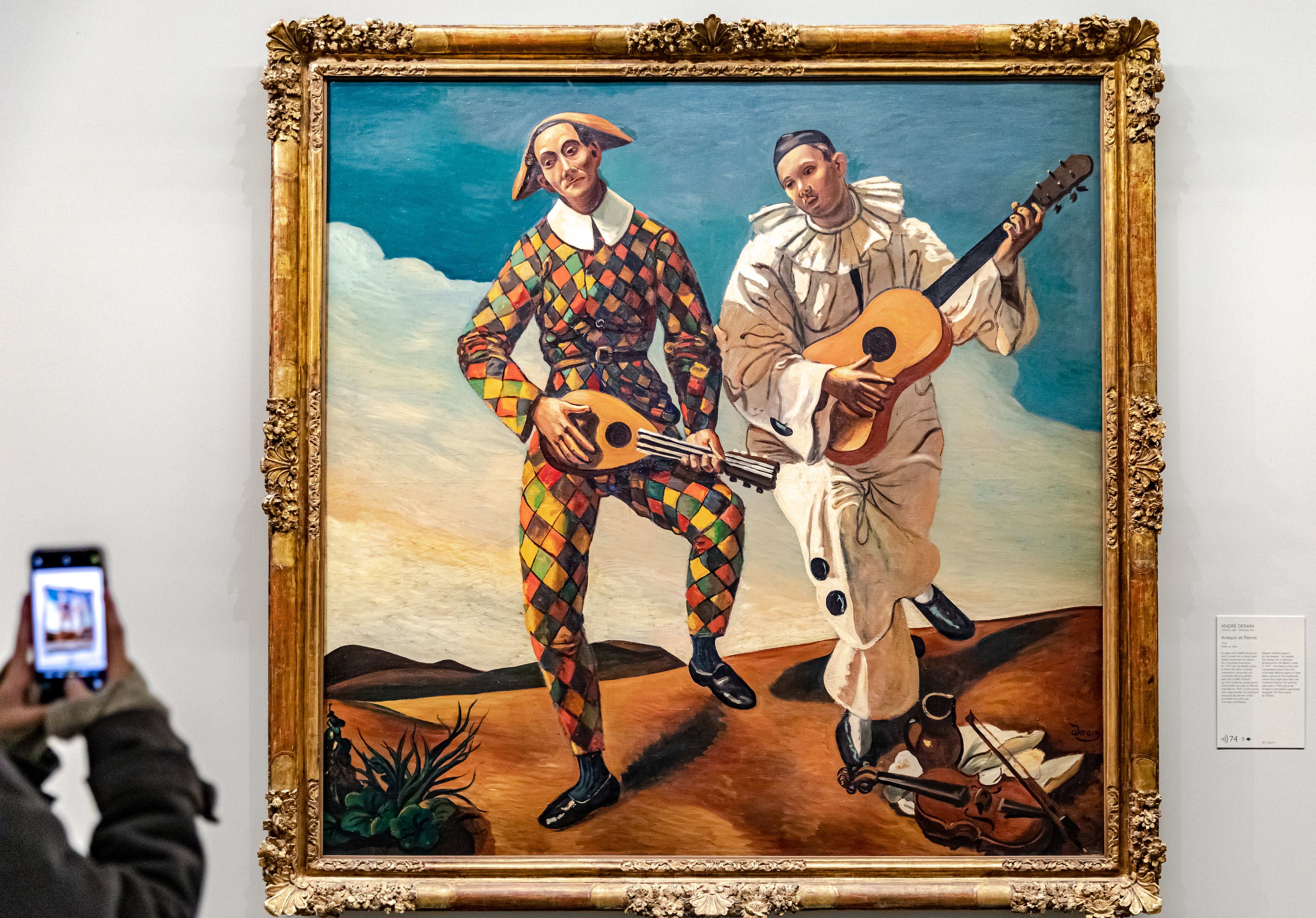 Arlequin et Pierrot - André Derain