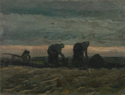 Naiset turvesuolla - Vincent van Gogh