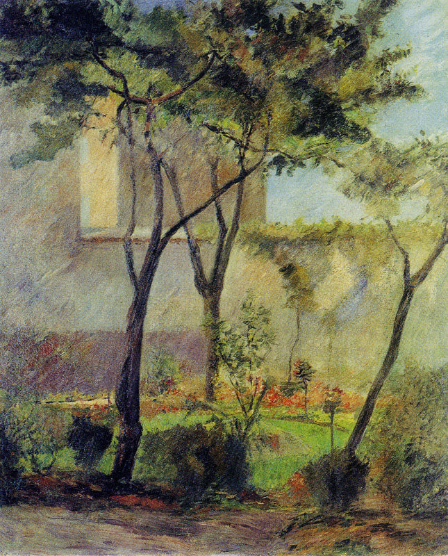 Puutarhan nurkka, Carcel-katu - Paul Gauguin