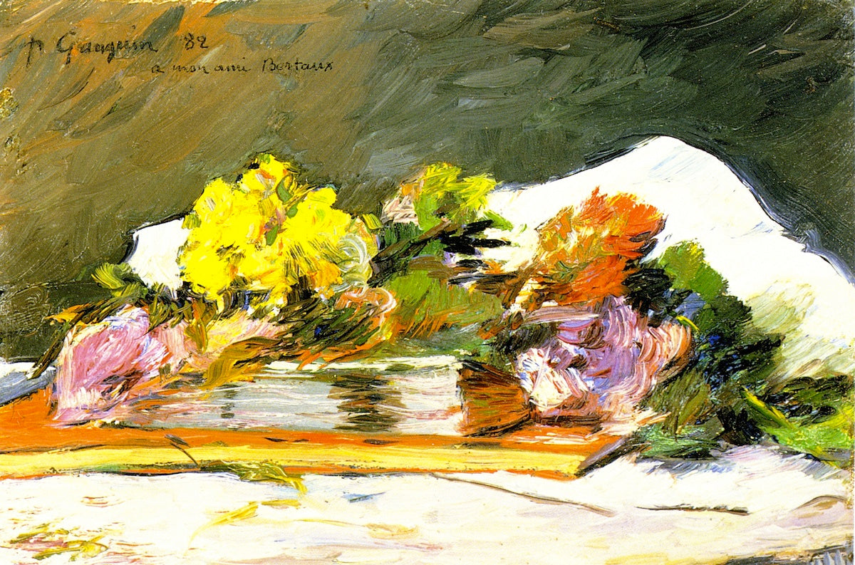 Kukat ja kirjat - Paul Gauguin