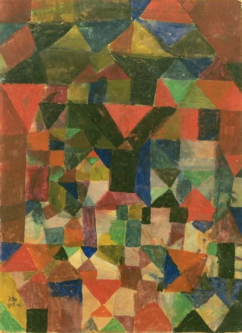 Kaupunkityyppinen rakennus - Paul Klee
