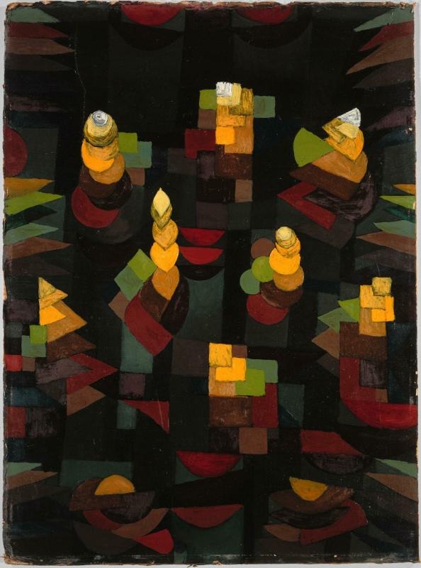 Kasvien kasvu (Croissance) - Paul Klee