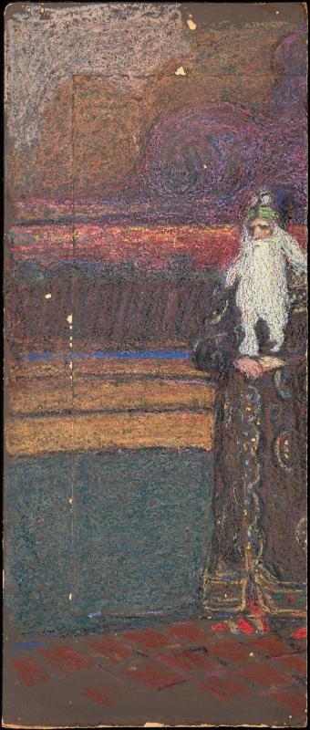 Reproduction du tableau « Vieillard barbu - Vassily Kandinsky » par Alpha Reproduction en peinture à l’huile