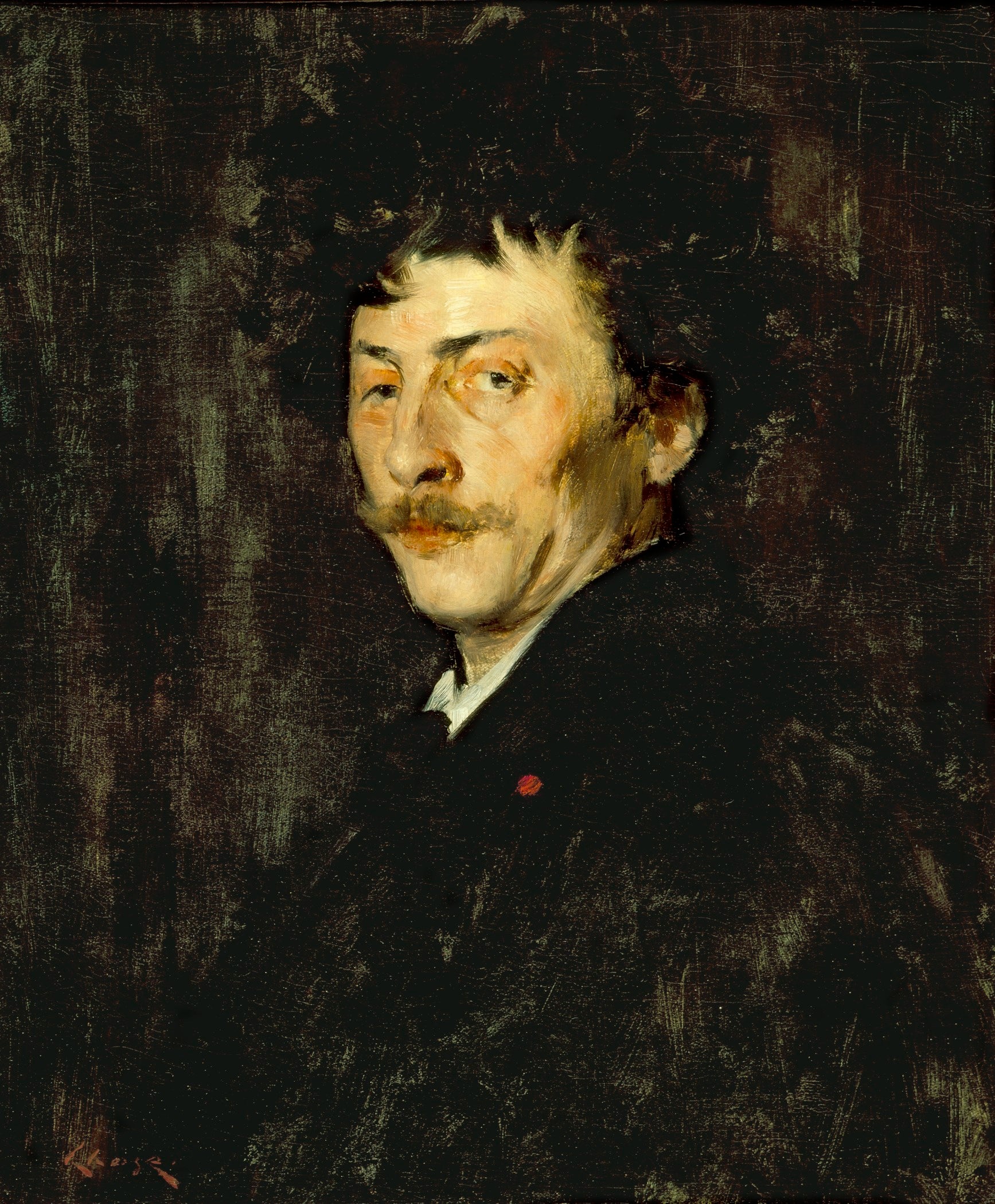Pablo de Sarasate : Portrait d'un violoniste - William Merritt Chase