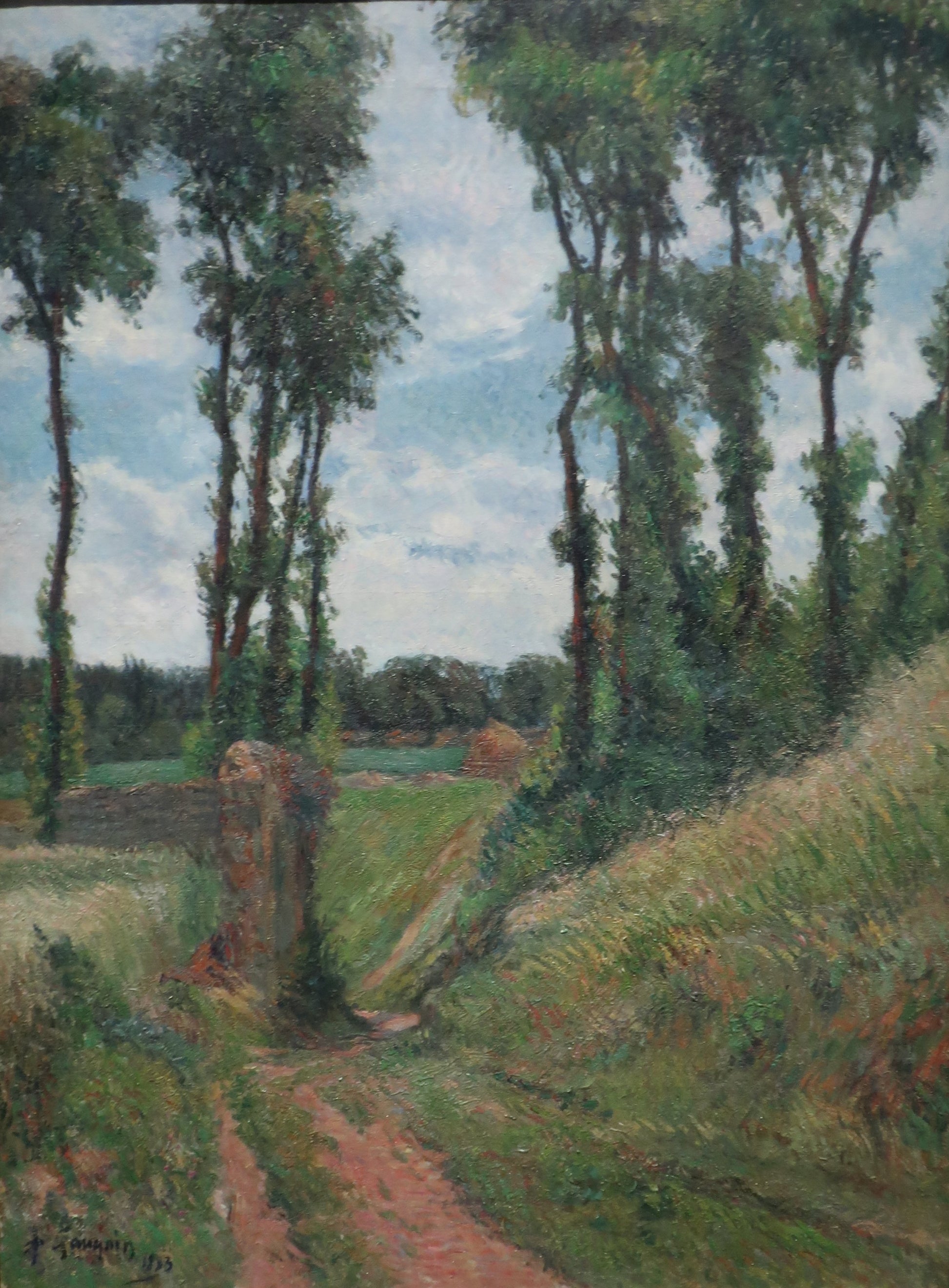 Poplarien tie, Osny - Paul Gauguin