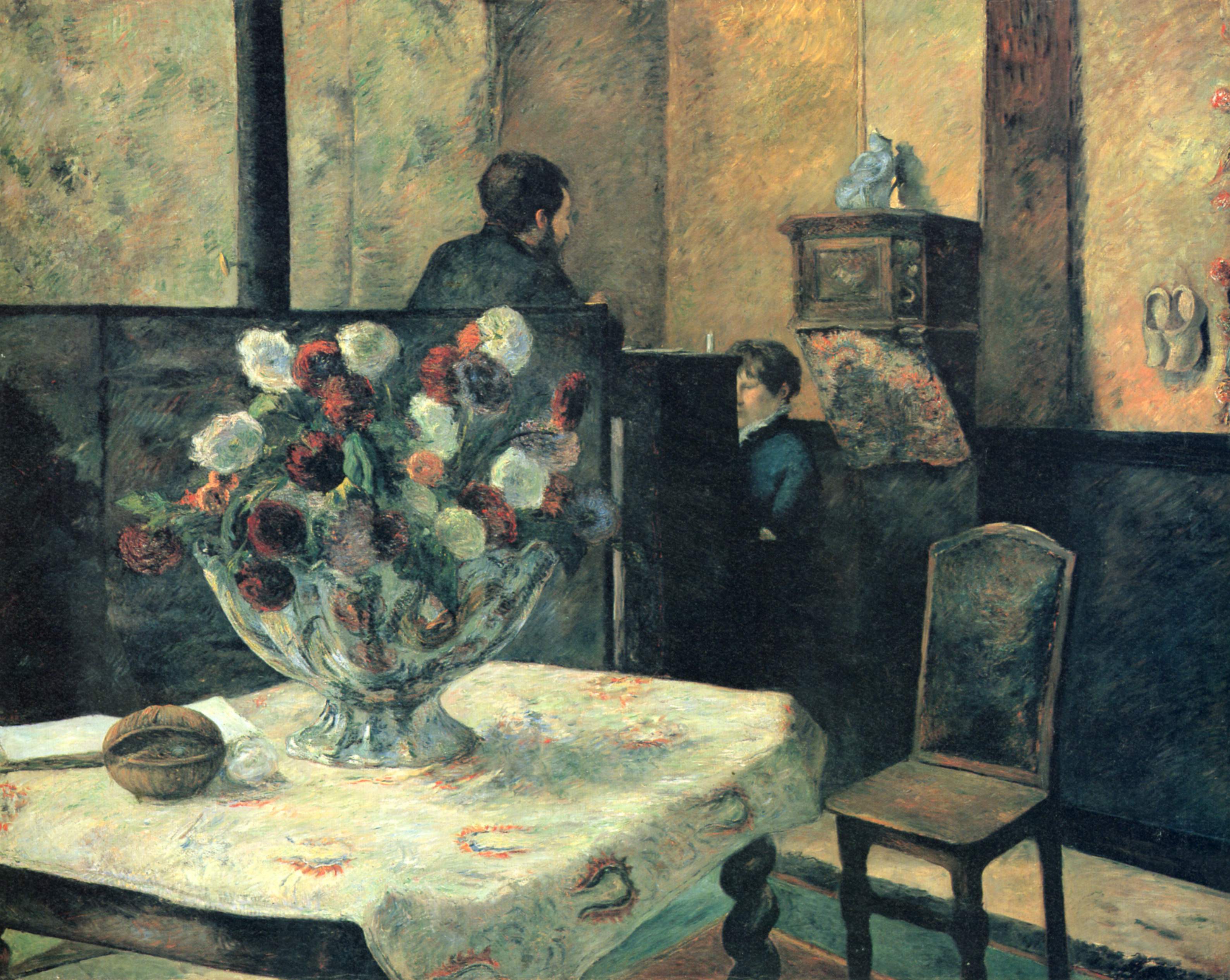 Maalarin sisustus Pariisissa, rue Carcel - Paul Gauguin