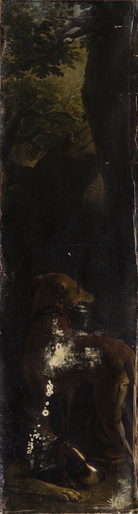 Lisäys vasemmalle puolelle (poistettu) "Meleagros ja Atalanta" - Peter Paul Rubens