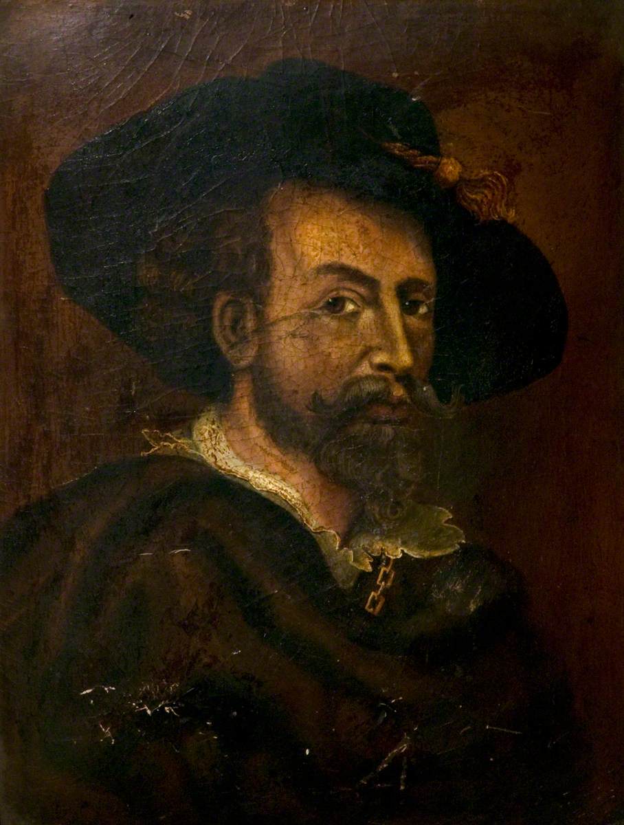 Itseportraietti (kopio alkuperäisestä vuodelta 1623) - Peter Paul Rubens