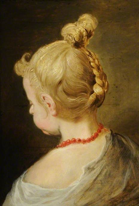 Taiteilijan tyttären luonnos - Peter Paul Rubens
