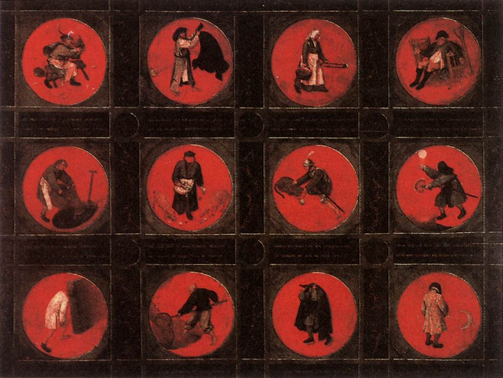 Kaksitoista flaamilaisproverbia - Pieter Brueghel vanhempi