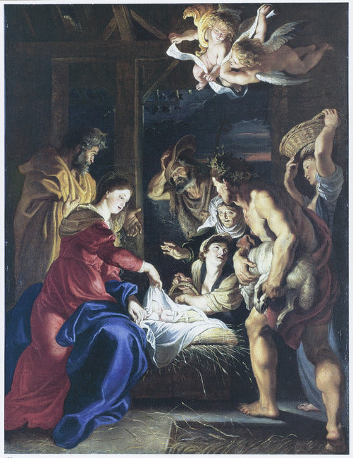 Paimentulojen palvonta - Peter Paul Rubens