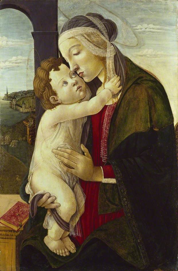 Neitsyt Maria ja lapsi - Sandro Botticelli