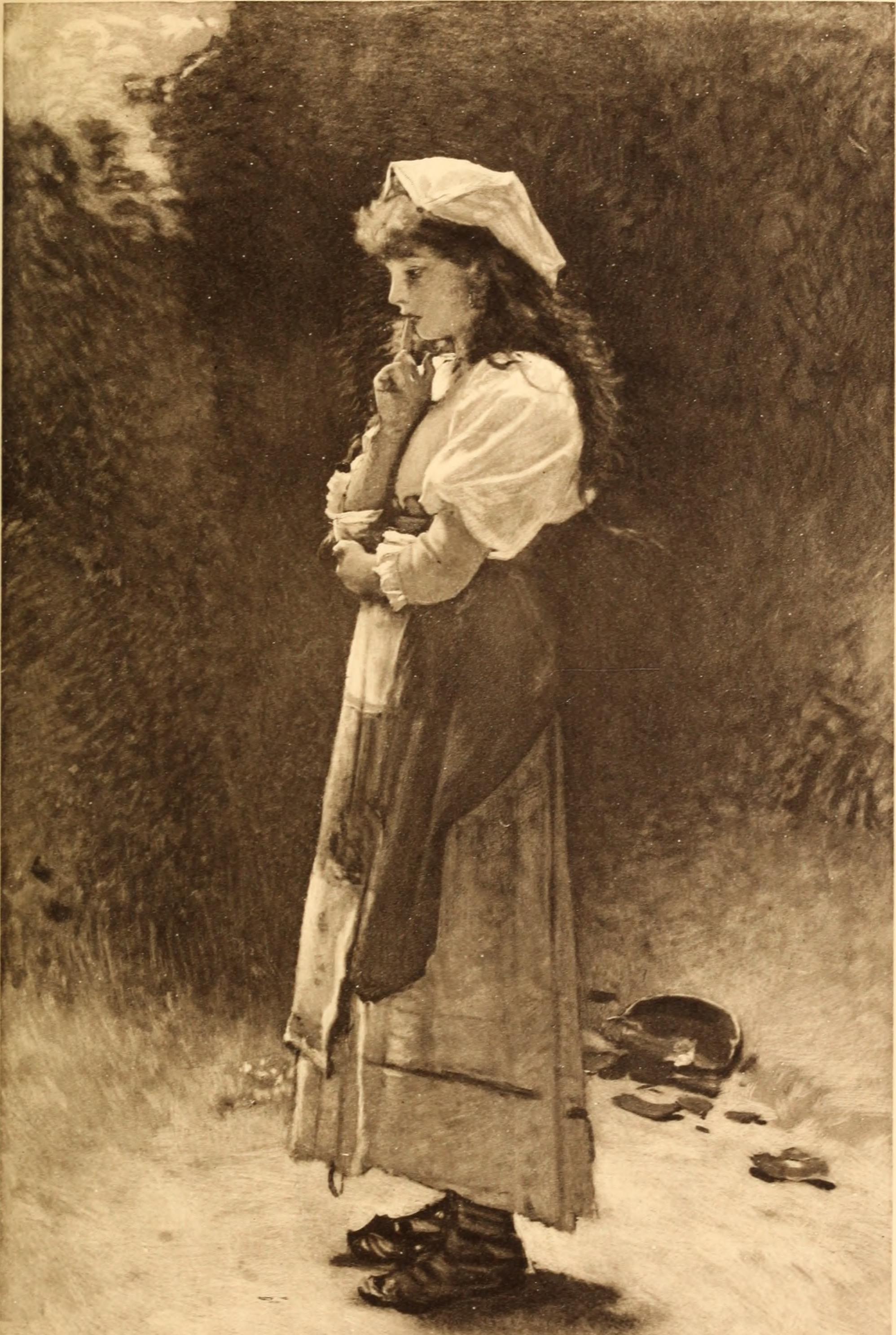 La cruche cassée (version avec ciocie) - Léon Bonnat