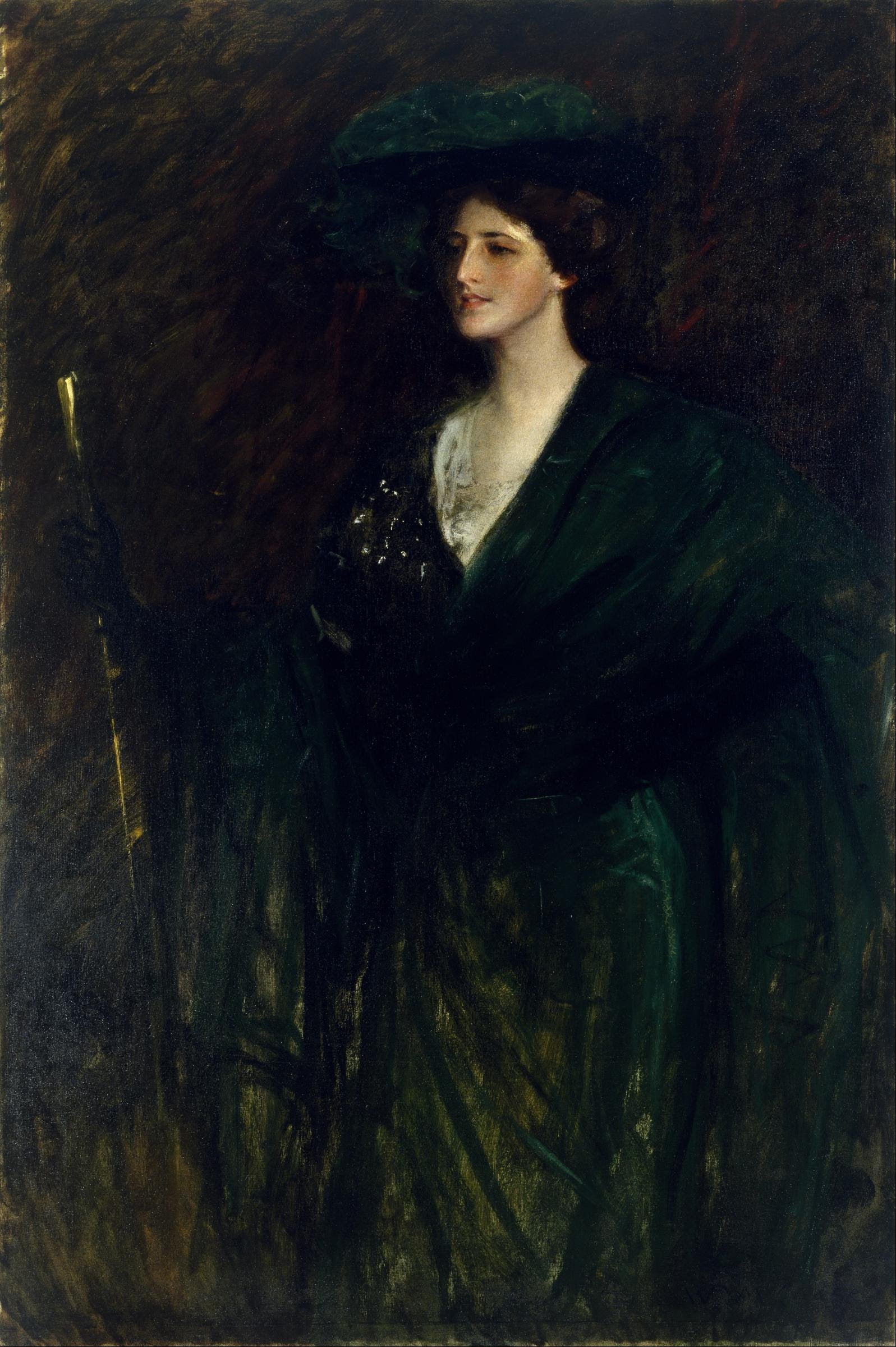 La Dame d'Émeraude - William Merritt Chase