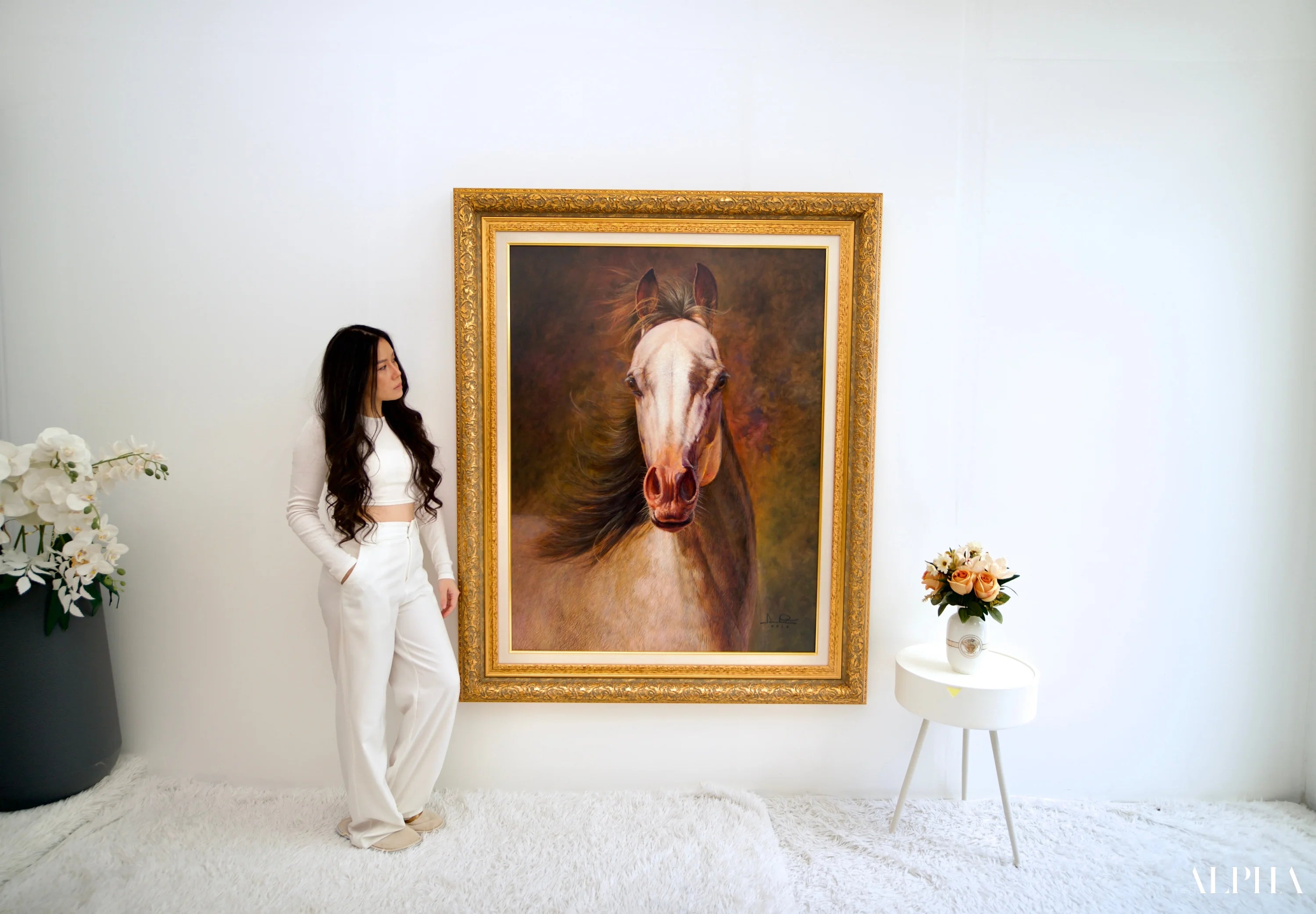 Cheval | 100 x 130 cm Reproductions de tableaux à la peinture à l’huile