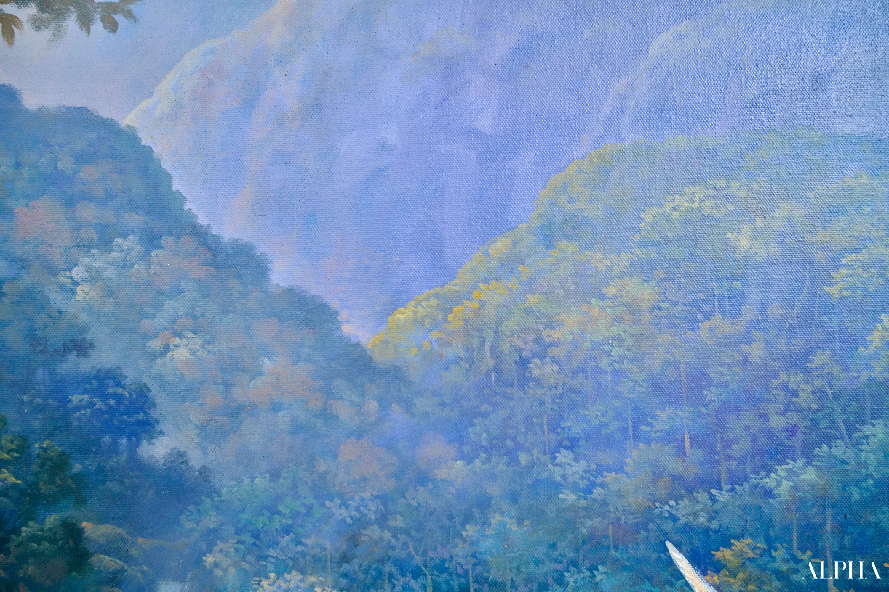 Déesse Kinnaree | 170 x 120 cm Reproductions de tableaux à la peinture à l’huile