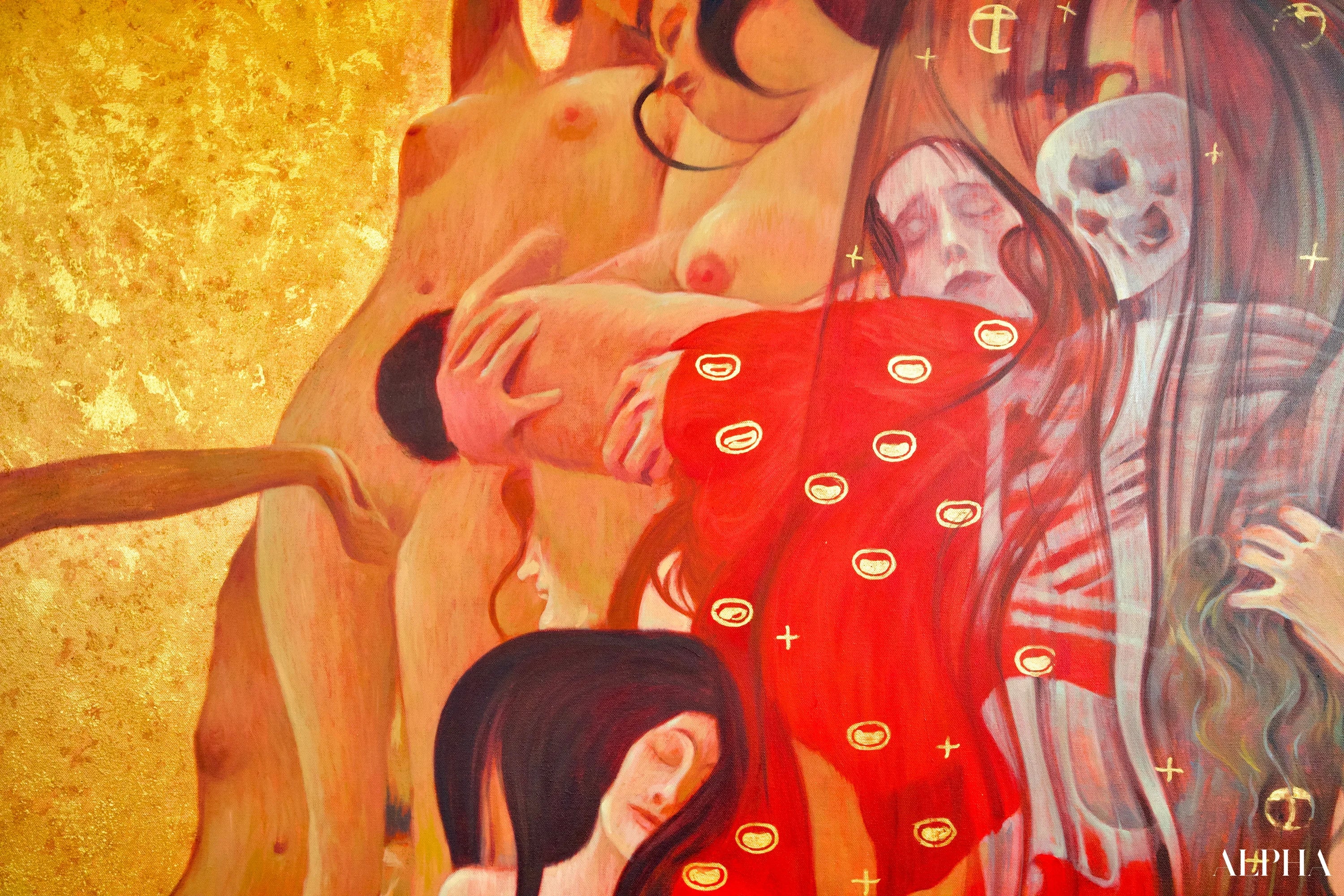 La Médecine – Une Œuvre Réimaginée de Gustav Klimt par Master Apollon | 180 x 270 cm Reproductions de tableaux à la