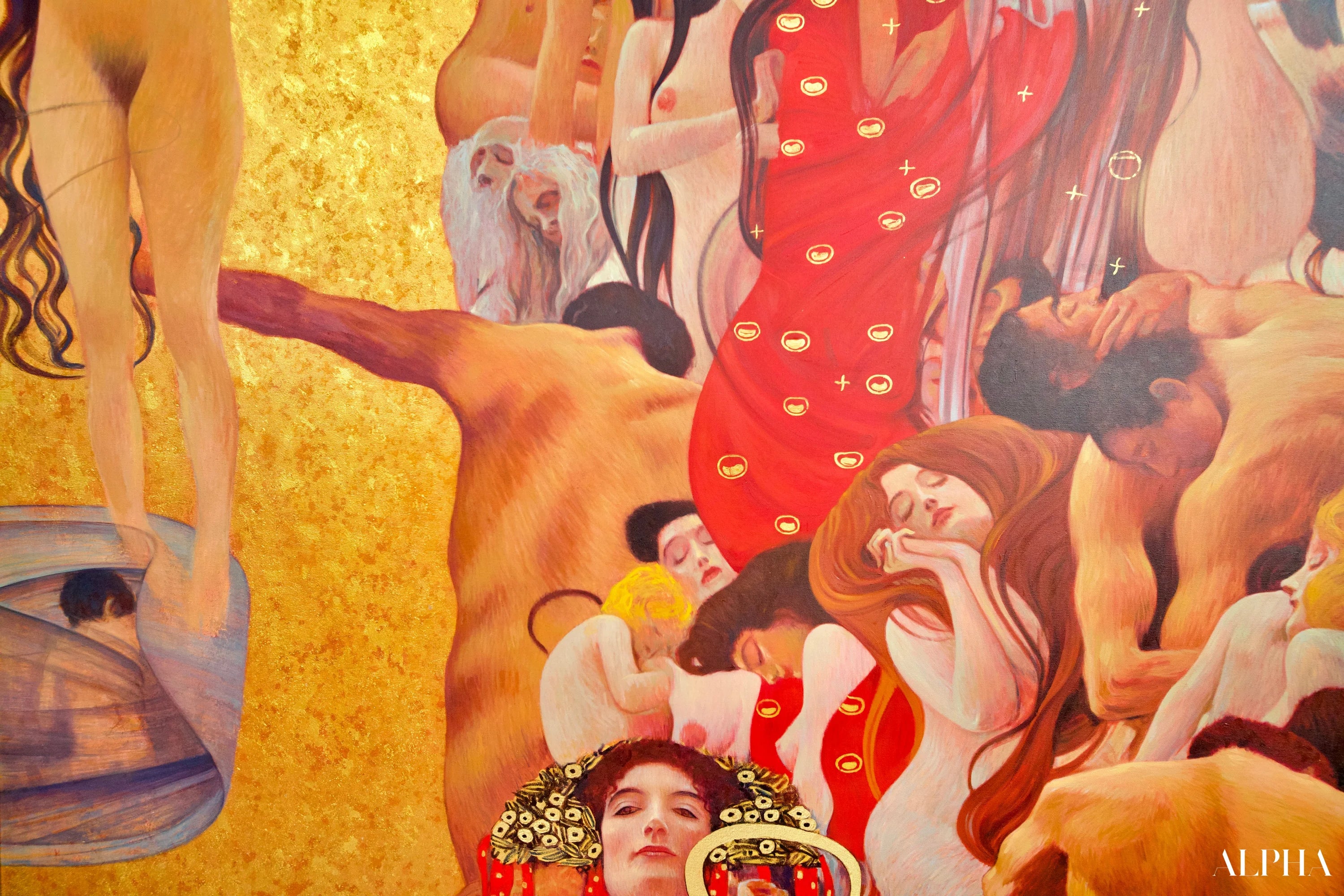 La Médecine – Une Œuvre Réimaginée de Gustav Klimt par Master Apollon | 180 x 270 cm Reproductions de tableaux à la