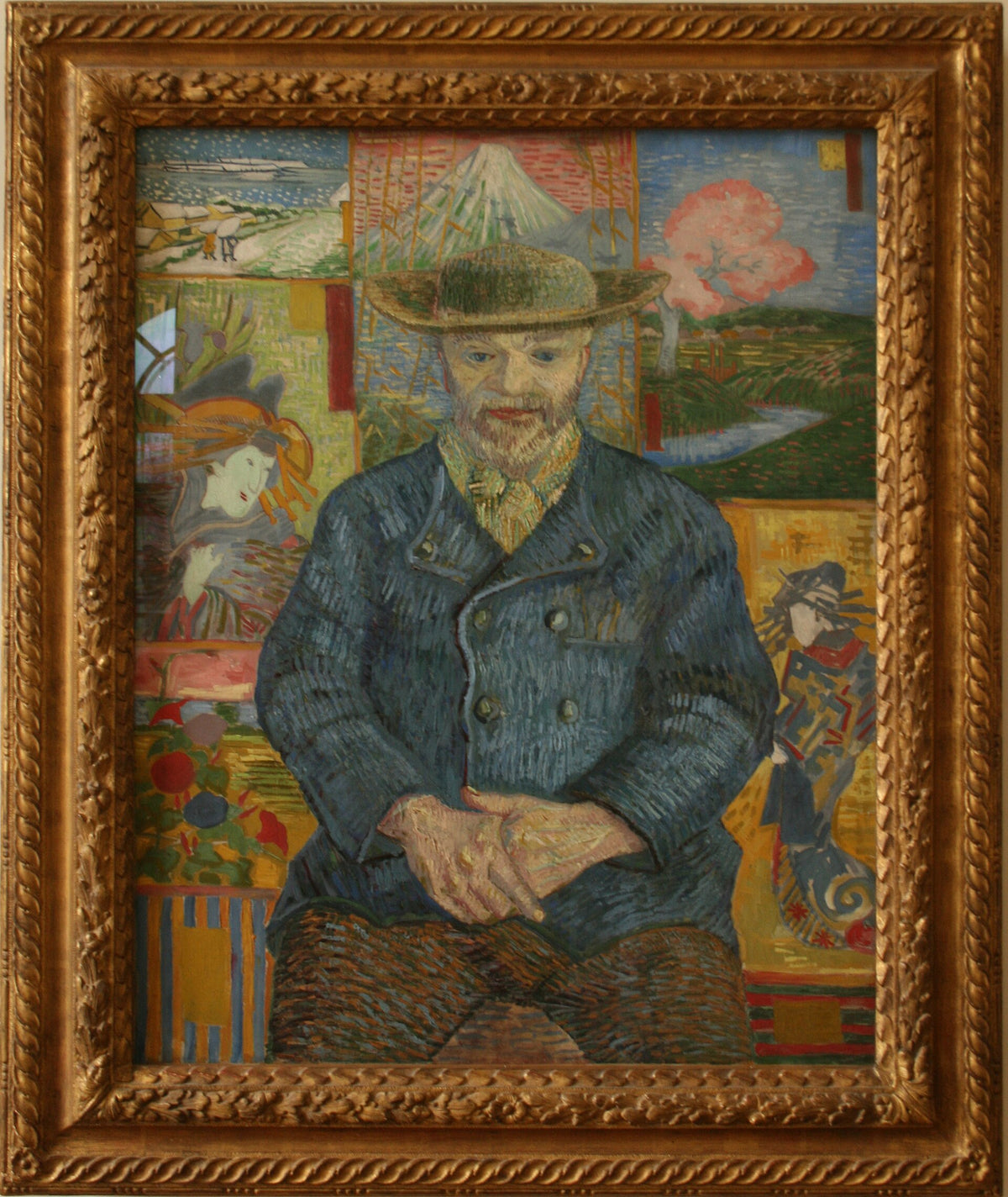 Vincent van Gogh, Portrait du père Tanguy, 1887