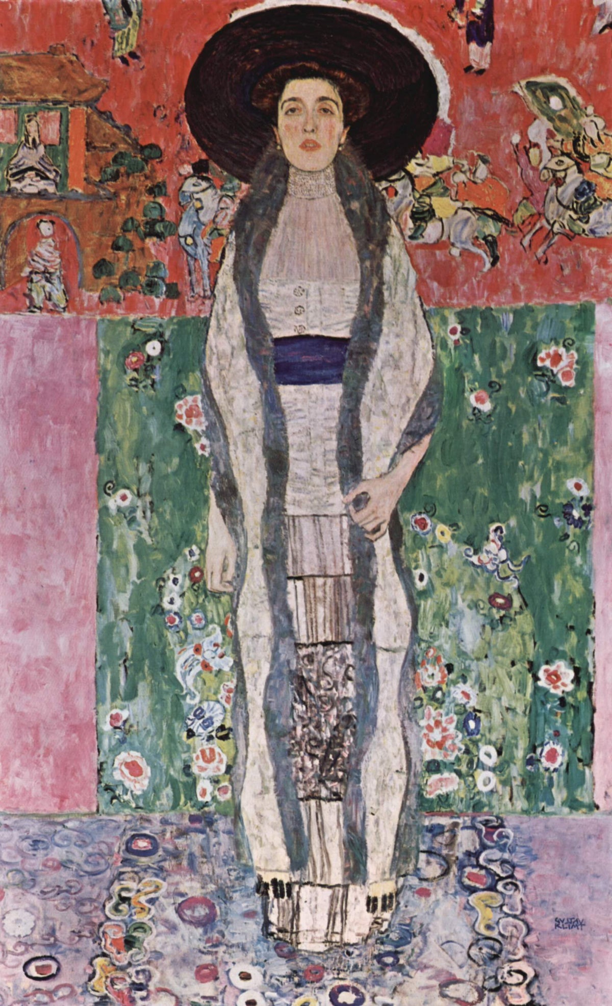 Gustav Klimt, Portrait d’Adèle Bloch-Bauer II, 1912