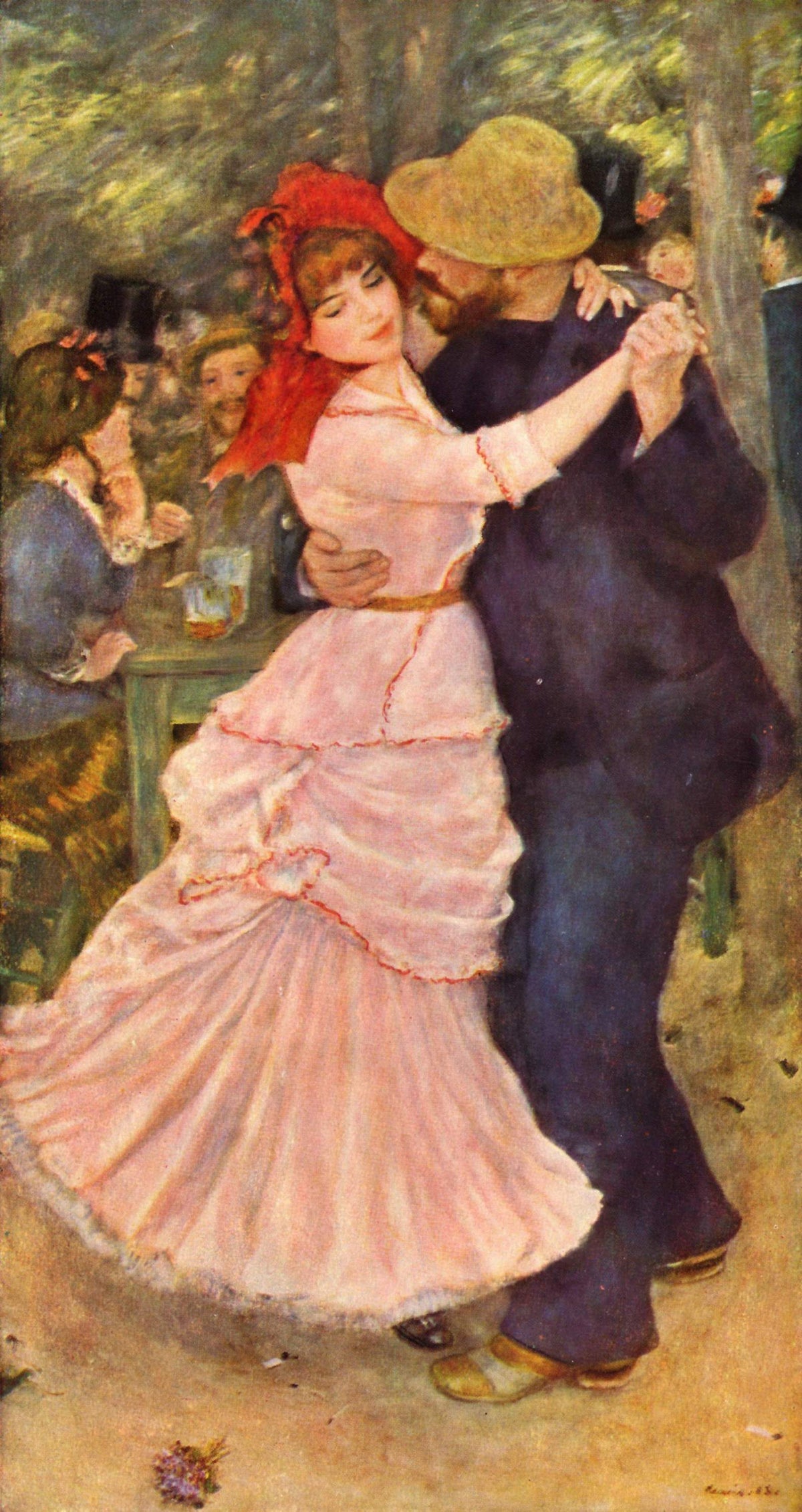 Les Trois danses de Renoir, avec Danse à Bougival comme variation de plein air