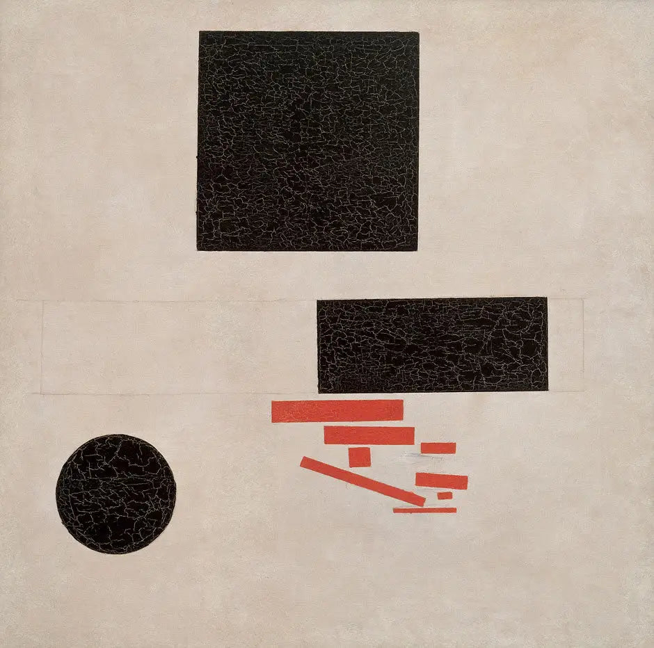 Composition suprématiste de Kazimir Malevitch
