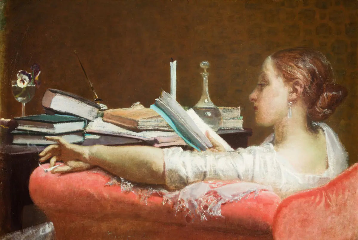 Federico Faruffini — La Lectrice