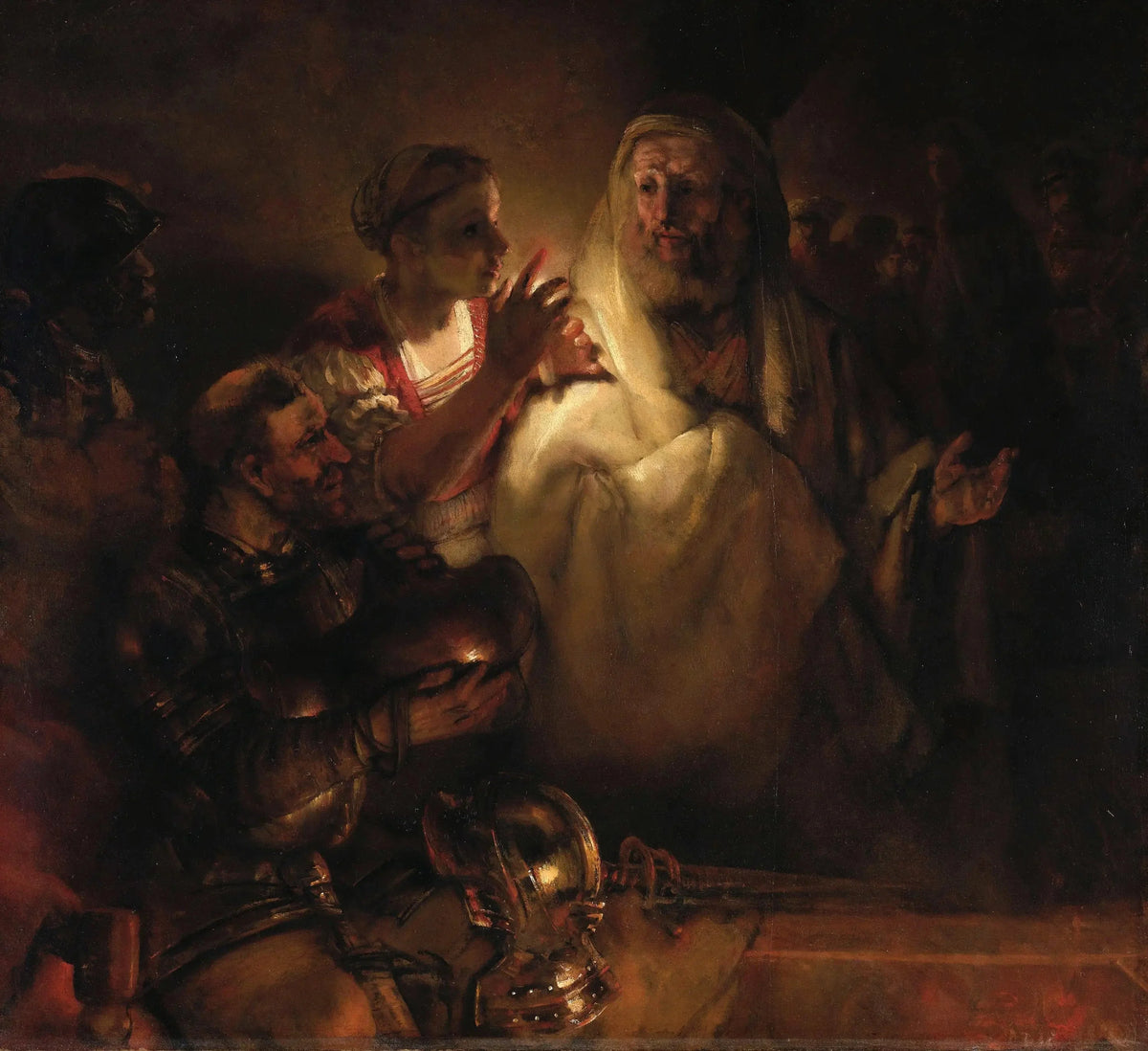 Le Reniement de saint Pierre de Rembrandt, 1660