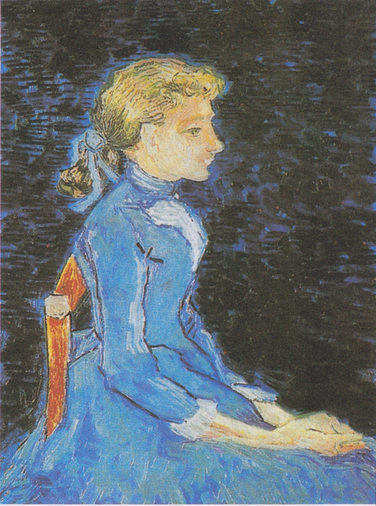 Portrait d'Adeline Ravoux par Vincent van Gogh à Auvers