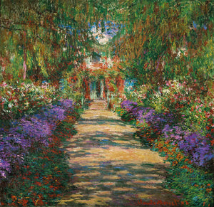 100 Kuuluisat taulut Givernyn puutarhasta – Claude Monet