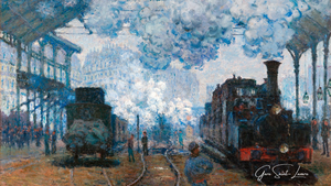 10 Kuuluisat maalaukset Gare Saint-Lazaresta – Claude Monet