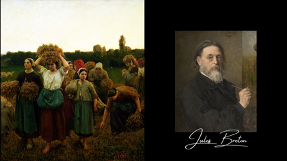 Reproductions de Tableaux de Jules Breton