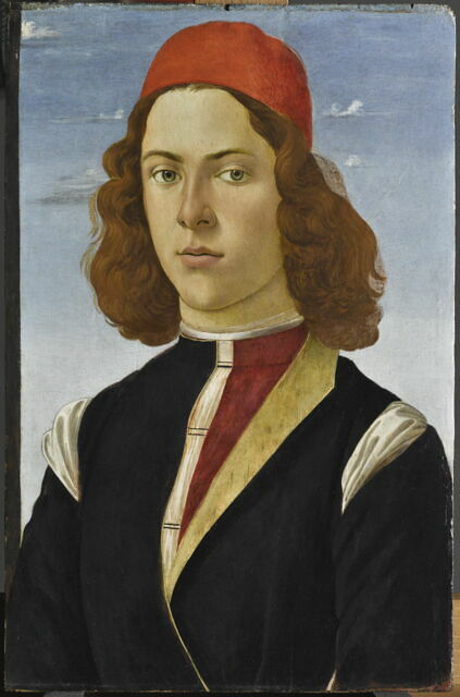Nuoren miehen muotokuva – Botticellin piiri (noin 1475-1500)