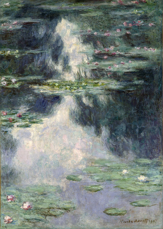 🌿 Lumpeenlammikko – Claude Monet (1907)