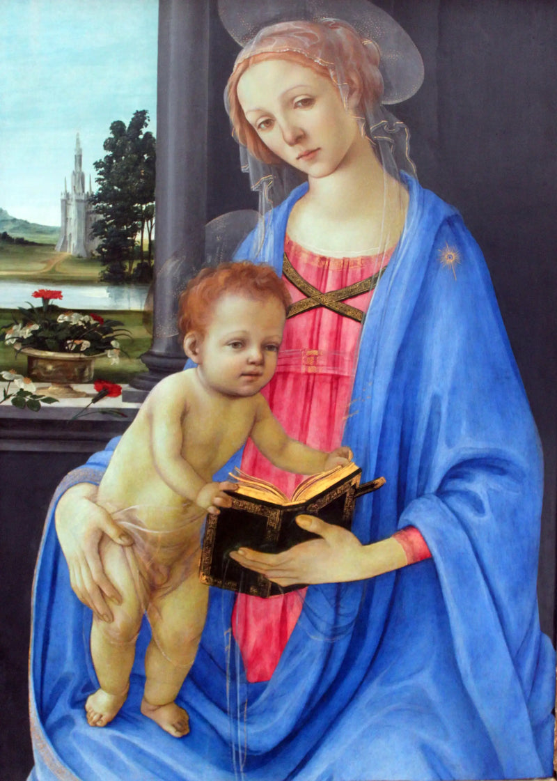 Neitsyt ja lapsi - Filippino Lippi