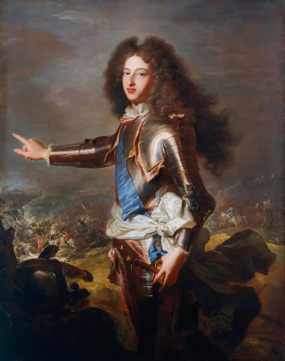 Louis duc de Bourgogne - Hyacinthe Rigaud - Alpha Reproduction