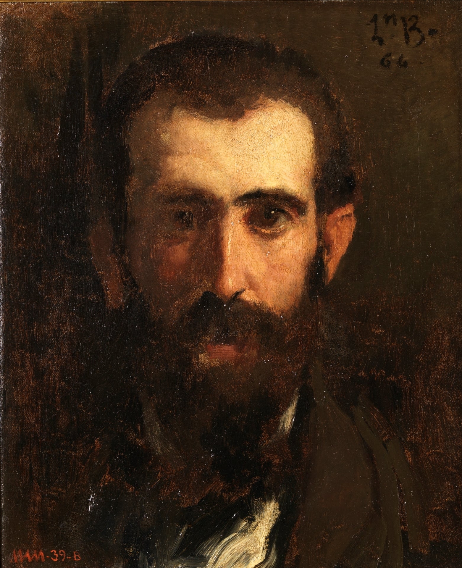 Le peintre Ceferino Araujo Sánchez - Léon Bonnat