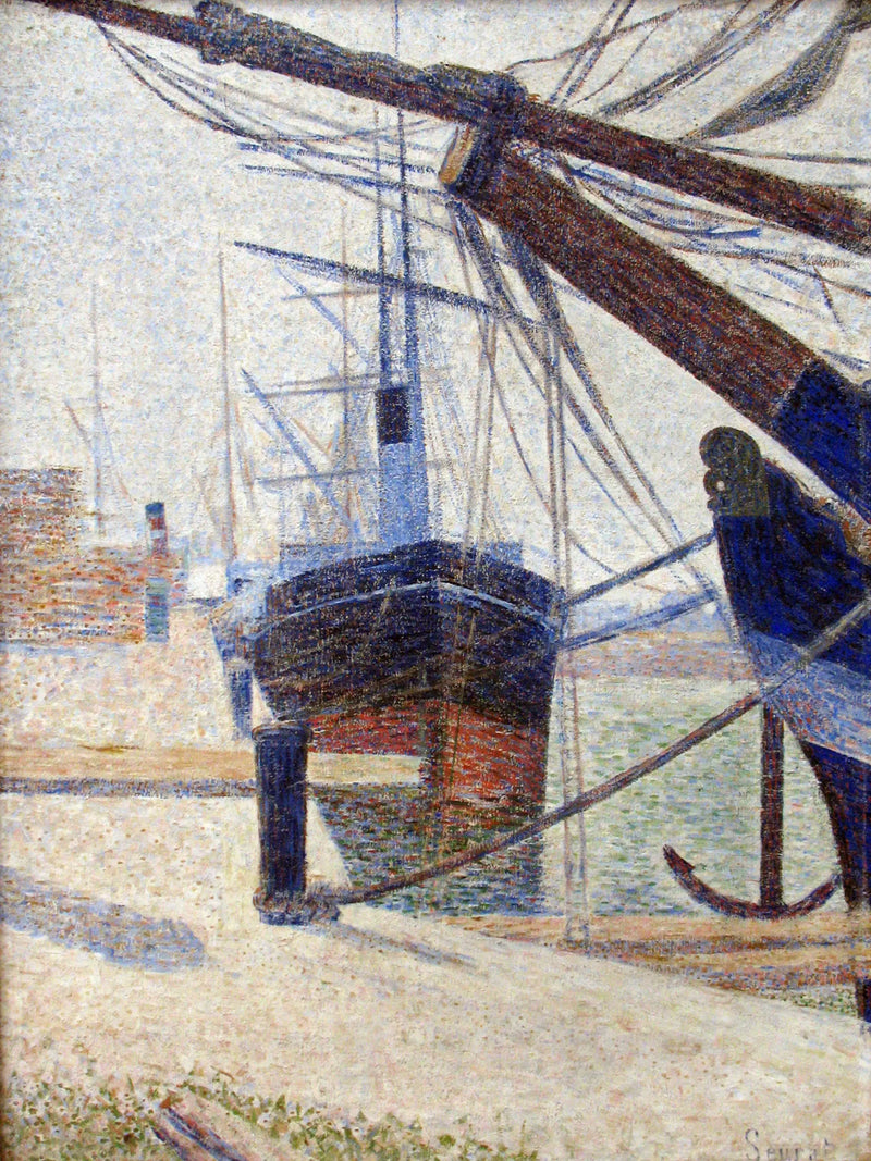 Lammikon kulma, Honfleur - Georges Seurat