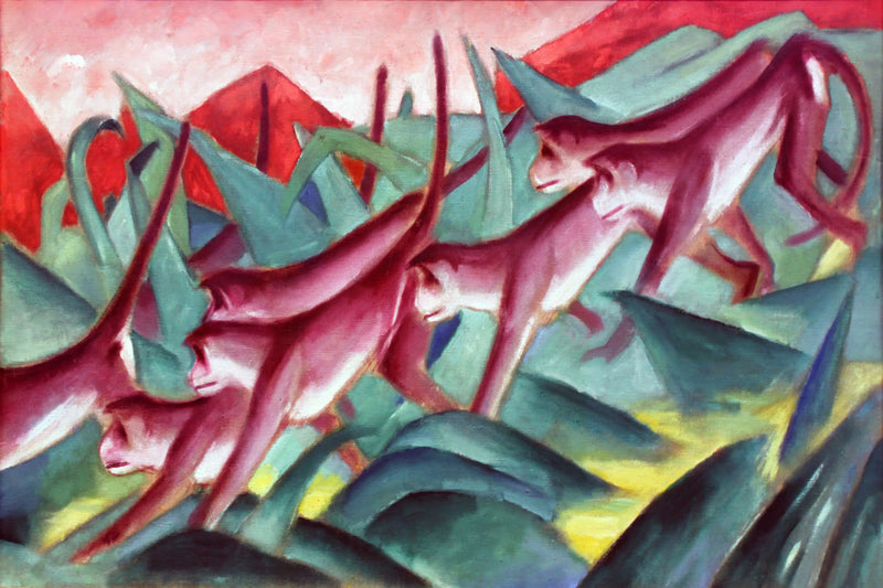 Apinakoriste - Franz Marc