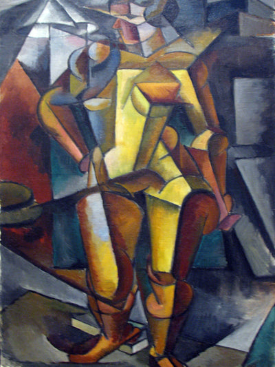 Le modèle. Figure debout. - Lioubov Popova