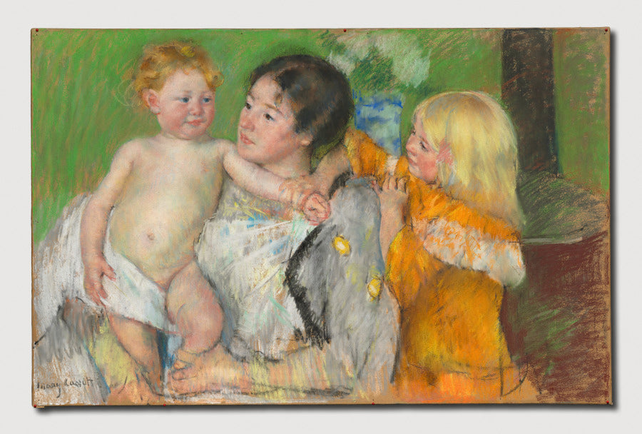 Après le bain - Mary Cassatt