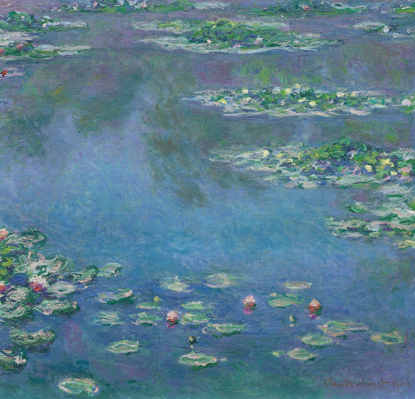 "Nymfeojen allas" Claude Monetilta (1906)