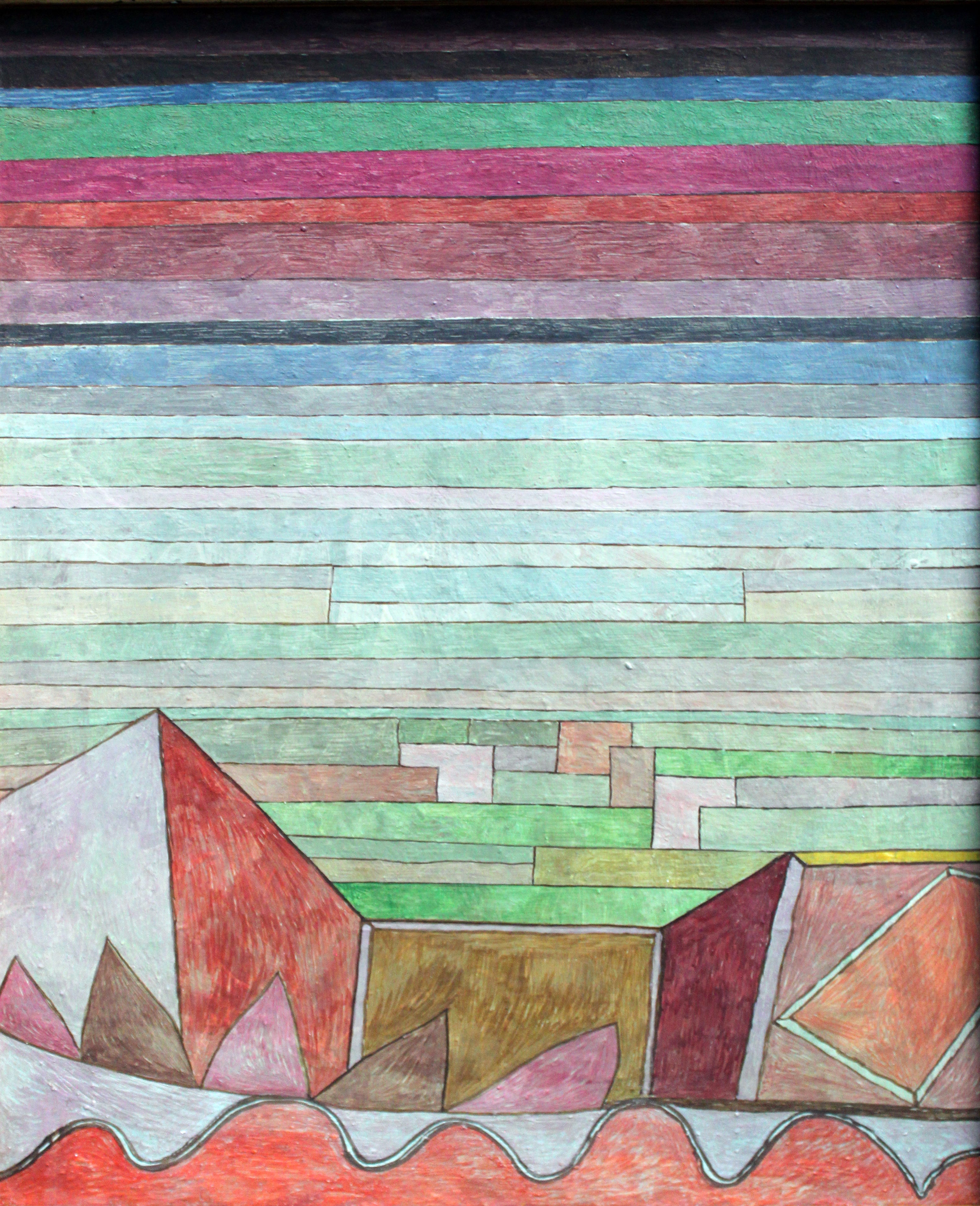 Näkymä hedelmälliseen maahan - Paul Klee
