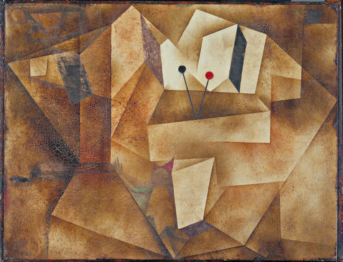 Puhallinsoitin (Die Pauken-Orgel) - Paul Klee